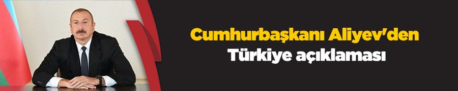 Azerbaycan Cumhurbaşkanı Aliyev