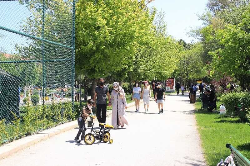 Çocuklar 4 saatlik iznin keyfini çıkardı