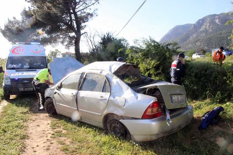 Muğla’da trafik kazası: 3 yaralı