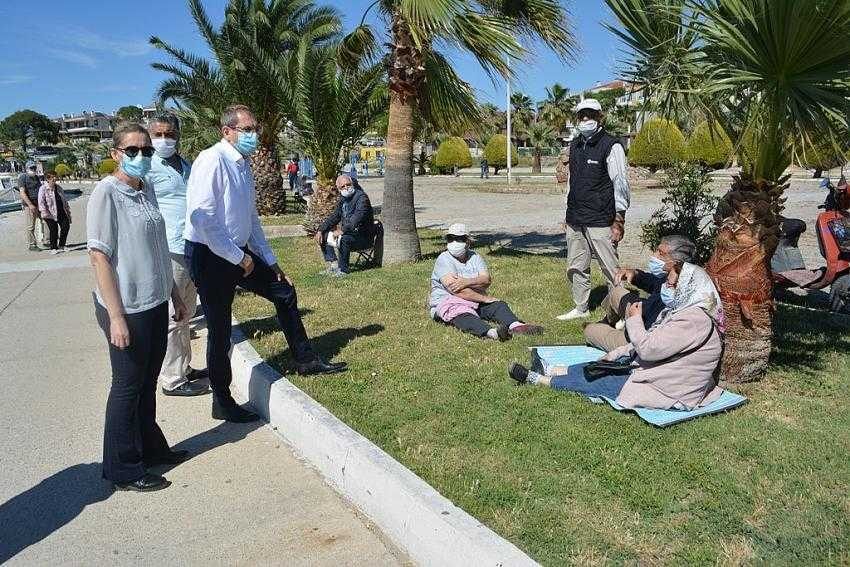 65 yaş üzeri vatandaşlardan Başkan Ergin’e sevgi seli