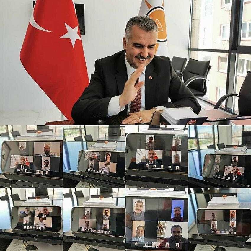 AK Parti’de telekonferanslı bayramlaşma