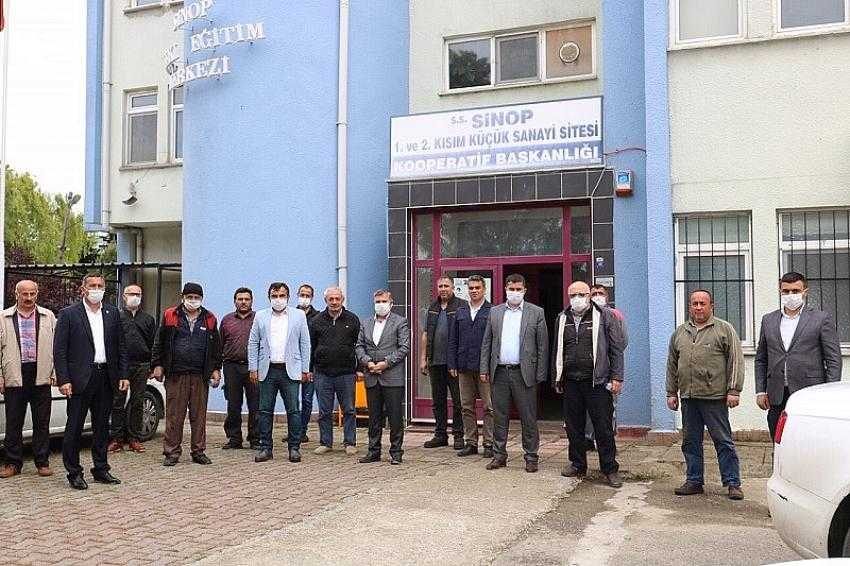 Maviş’ten Sinop’ta önemli temaslar