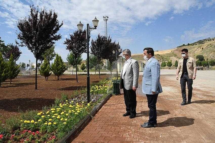 Beşpınar Mesire Alanı modern bir görünüme kavuşuyor