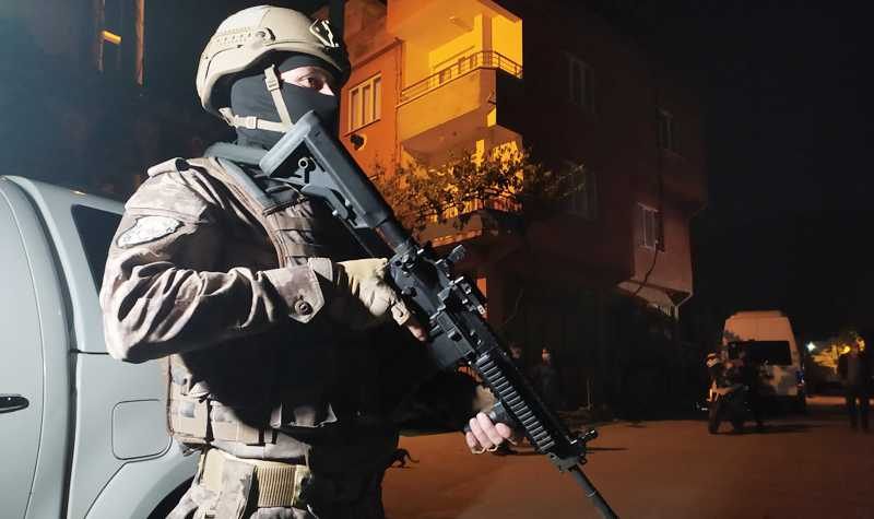 Bursa’da 2 bin 500 polisle, şehit Erman Özcan operasyonu