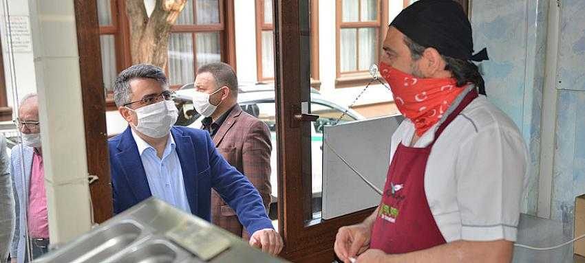 Başkan Yılmaz’ın esnaf ziyaretleri sürüyor