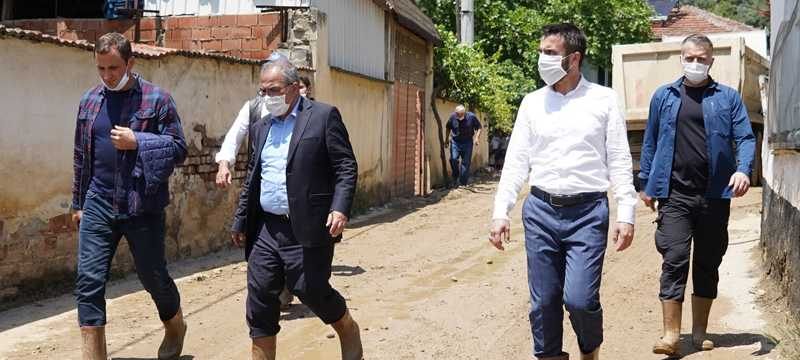 Kestel Belediyesi, afetzedeleri yalnız bırakmıyor