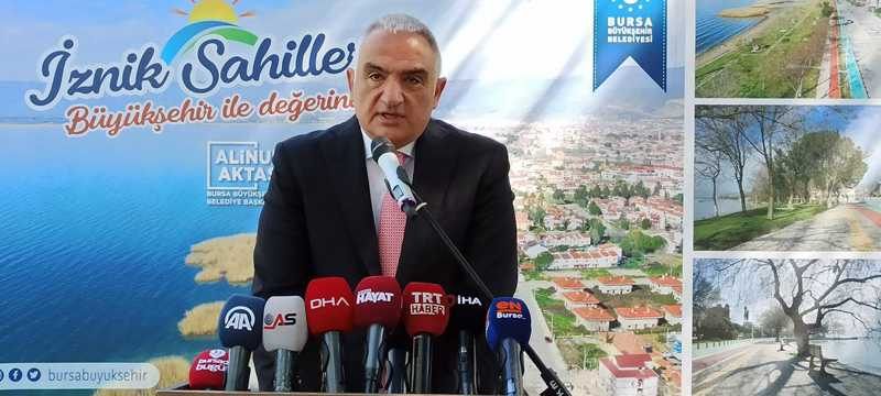 19 milyon TL’ye düzenlenen İznik sahil şeridi açıldı