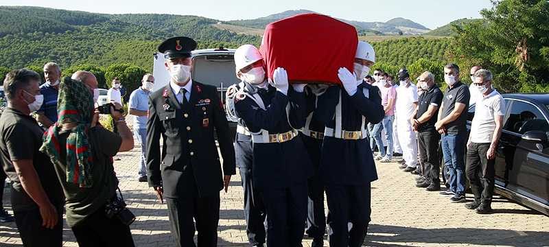 Yüzbaşı Ahmet Güven Orhangazi’de toprağa verildi