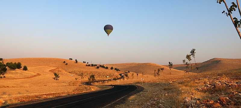 Göbeklitepe’de balon turizmi