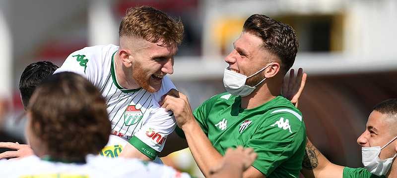 Bursaspor ilk 30 dakikayı seviyor