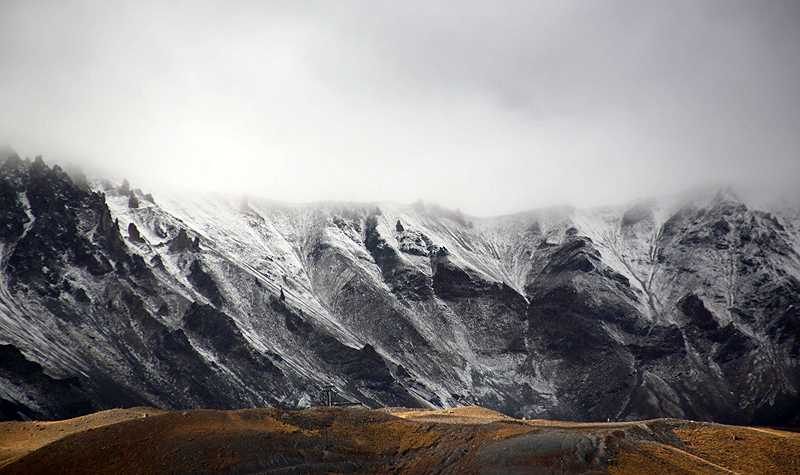 Erciyes’te kar sevinci