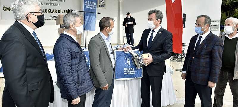 Bursa Büyükşehir Belediyesi arıcılığı destekliyor