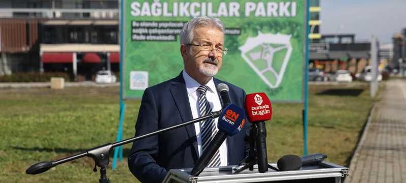 Sağlık çalışanlarının adı bu parkta yaşatılacak