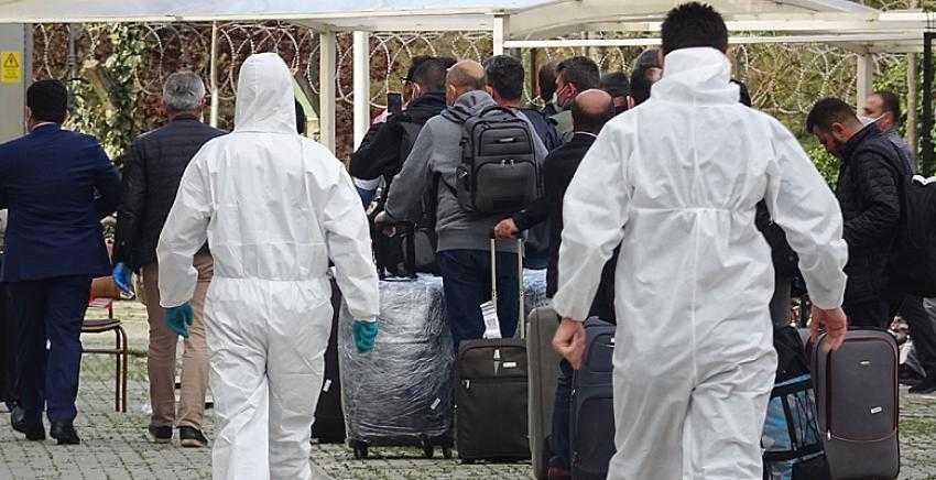 Katar’dan gelen 63 kişi Bursa’da karantinaya alındı