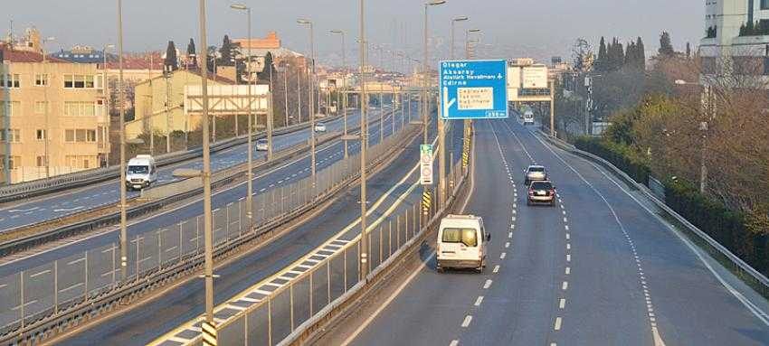 İstanbul’un yolları bomboş kaldı