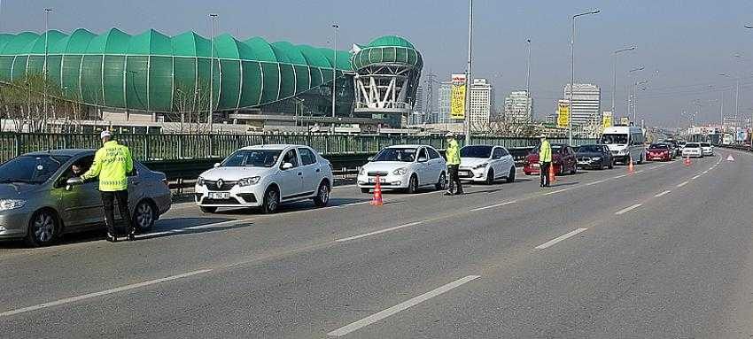 Bursa yasak sonrası sessizliğe büründü