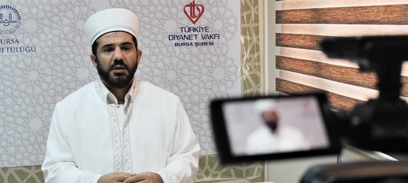 Bursalı imamlardan sosyal medyada canlı vaaz