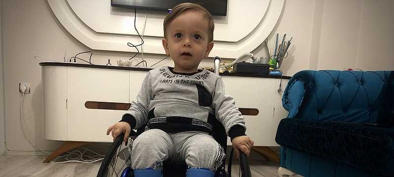 Minik Gökalp’in yaşaması için 2,4 milyon dolar gerekiyor