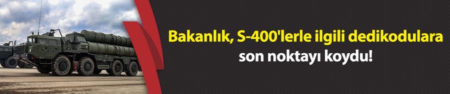 Bakanlık, S-400
