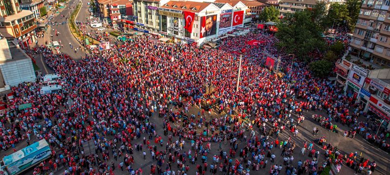 Bursa trafiğine miting ayarı