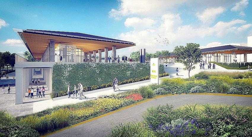 Osmangazi Meydanı’na ilk harç döküldü