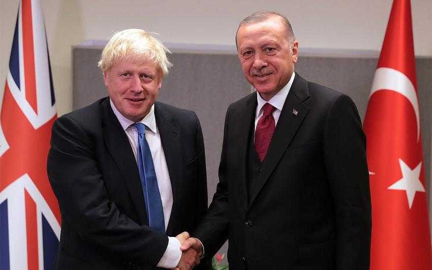 Cumhurbaşkanı Erdoğan, İngiltere Başbakanı ile görüştü
