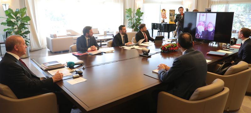 Cumhurbaşkanı Erdoğan, vatandaşlarla konuştu