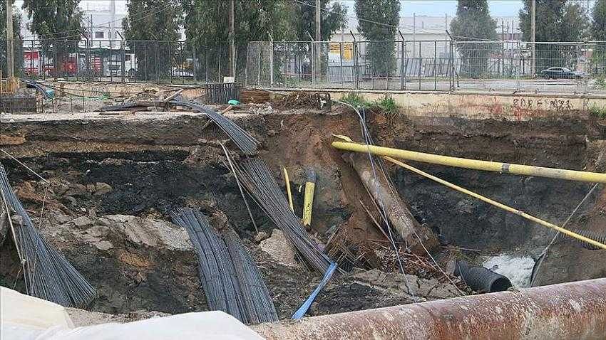 Metro inşaatı çöktü, 2 işçi göçük altında kaldı!