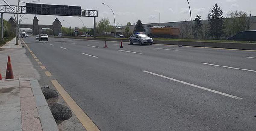 Polis uygulama noktasına araç daldı: 1 şehit