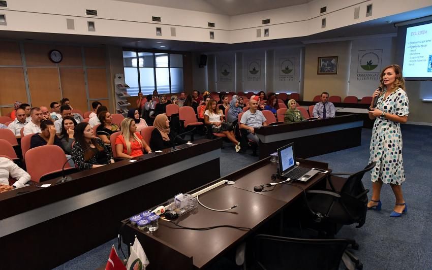 Belediye personeline stres yönetimi eğitimi