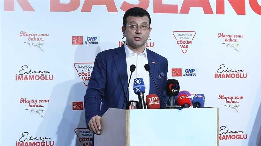 Ekrem İmamoğlu: 