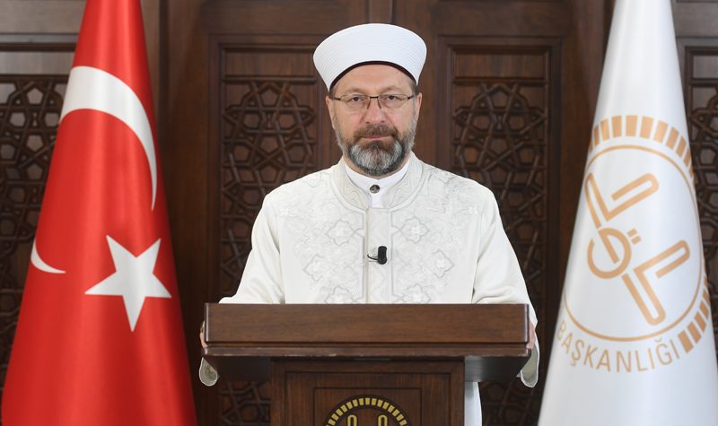 Diyanet İşleri Başkanı Erbaş’tan, Hicri Yeni Yıl Mesajı