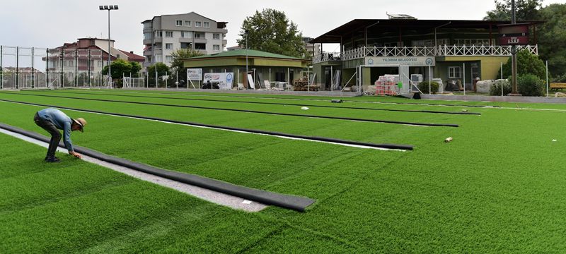 Fidyekızık Spor Tesisi gün sayıyor