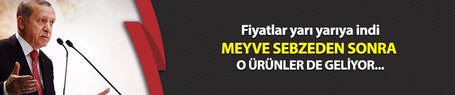 Tanzim satış noktalarına meyve sebzeden sonra o ürünler de geliyor...