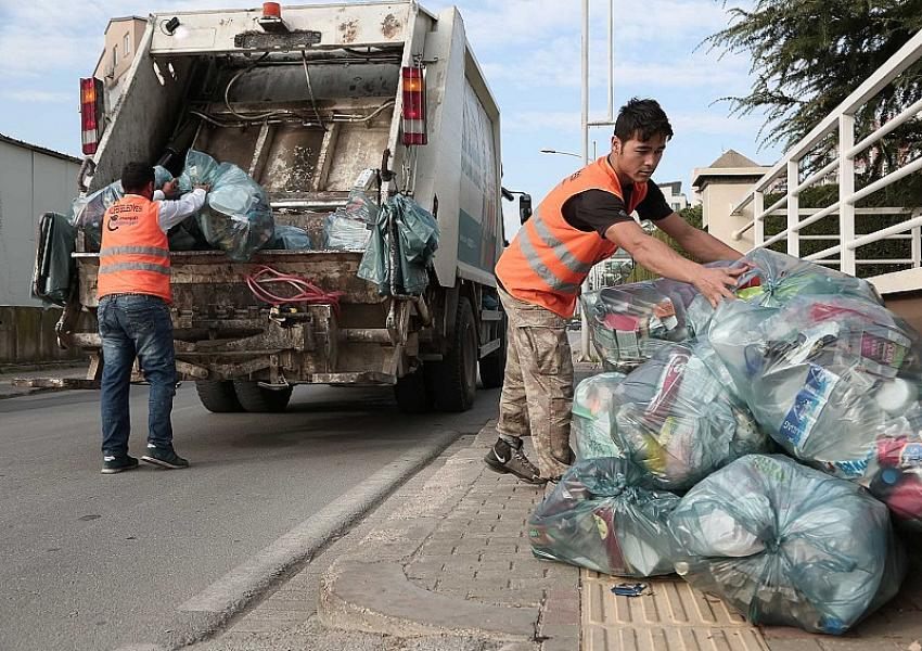 Günde 30 ton atık çöpe değil dönüşüme gidiyor