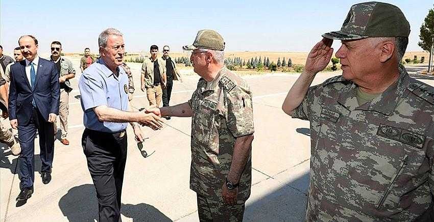 Hulusi Akar ve kuvvet komutanları Şanlıurfa