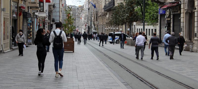 İstiklal Caddesi’nde 3 metre kuralı