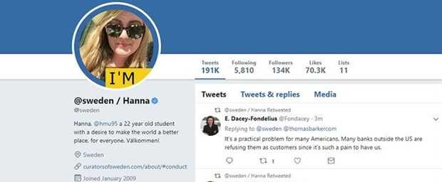 İsveç’in Twitter hesabını vatandaşları yönetiyor