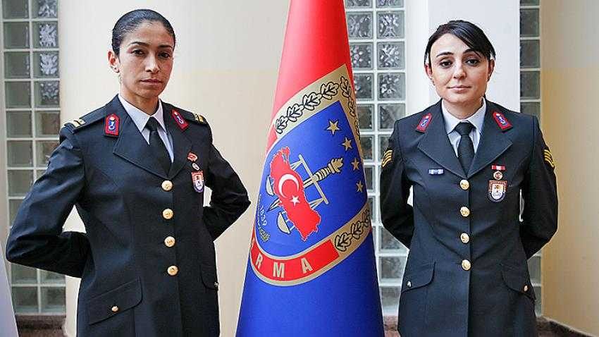 Kadın komutanlarımız vatan nöbetinde