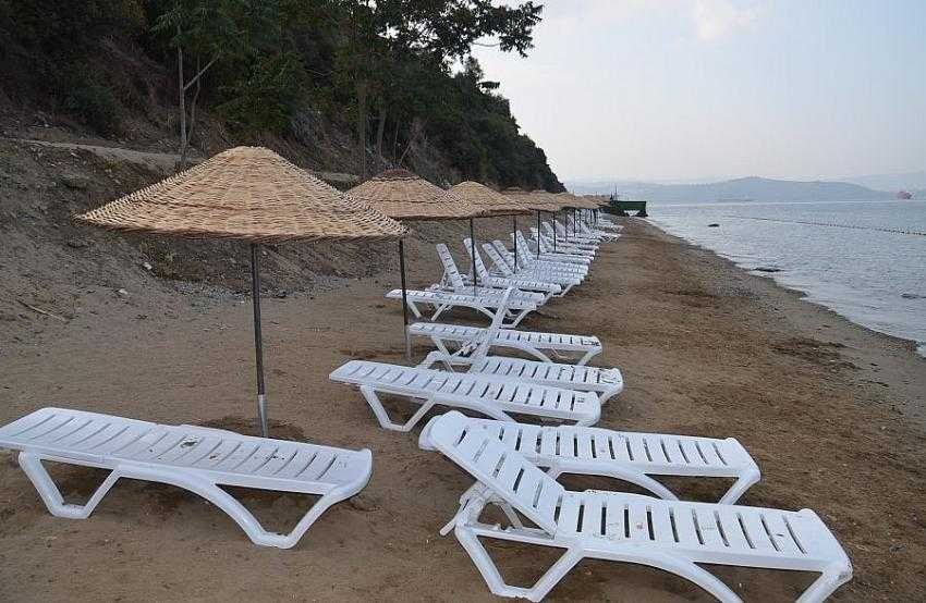 Bursa kadınlar plajı yenilendi