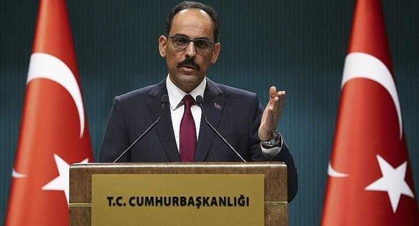 Kalın: Yalanlar ve baskı suçlarınızı gizlemeyecek