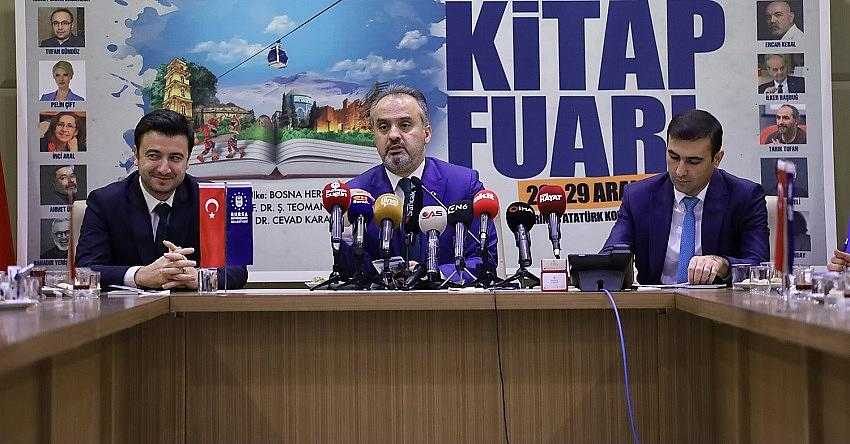 Bursa’da kitap şöleni başlıyor