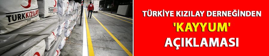 Türkiye Kızılay Derneğinden 