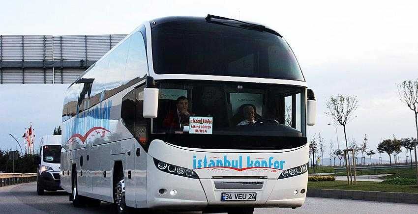 Bursa - İstanbul Havalimanı arası seferler başladı