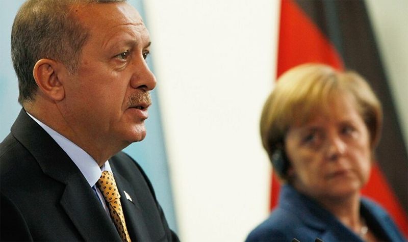 Cumhurbaşkanı Erdoğan, Merkel ile görüştü