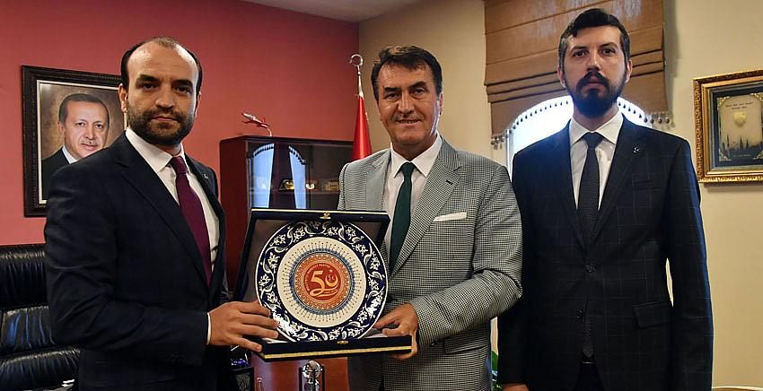 MHP’den Başkan Dündar’a ziyaret