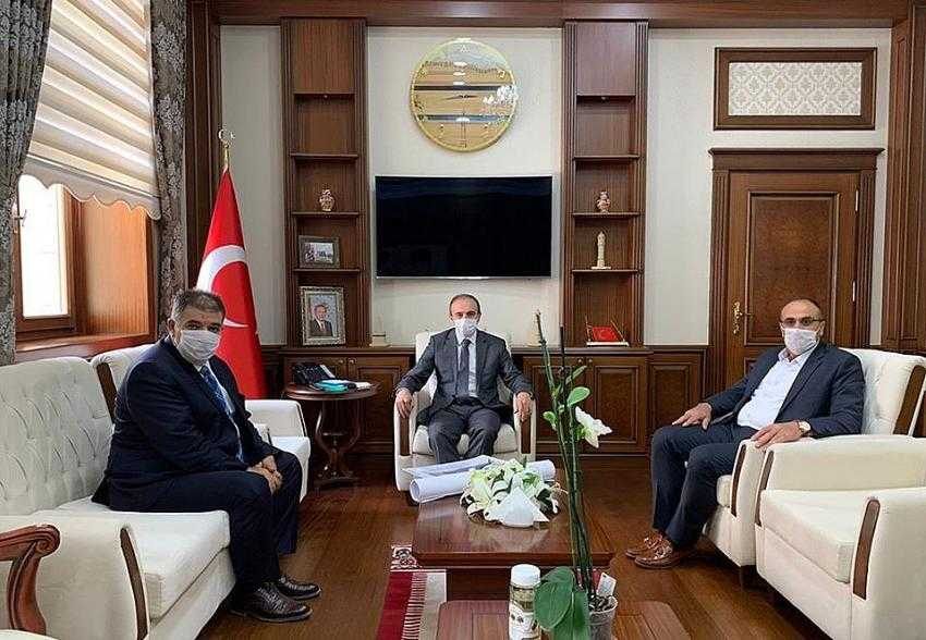Milletvekili Fetani Battal, Vali Cüneyt Epcim’i ziyaret etti