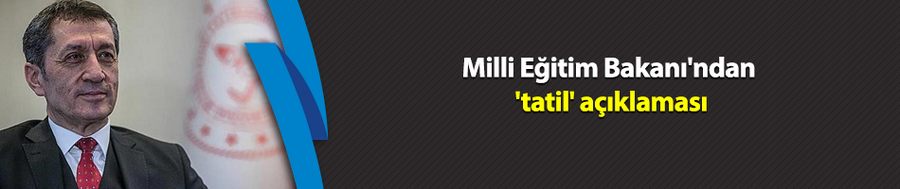 Milli Eğitim Bakanı