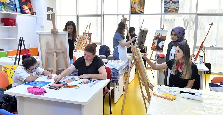 OSMEK’te Bilgiler Sanat Eserine Dönüşüyor