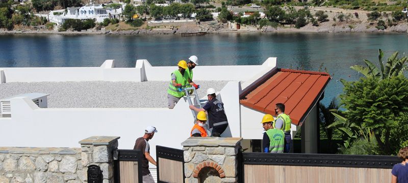 Özdil’in villasında yıkımı durdurma kararı